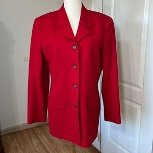Women's Red Blazer